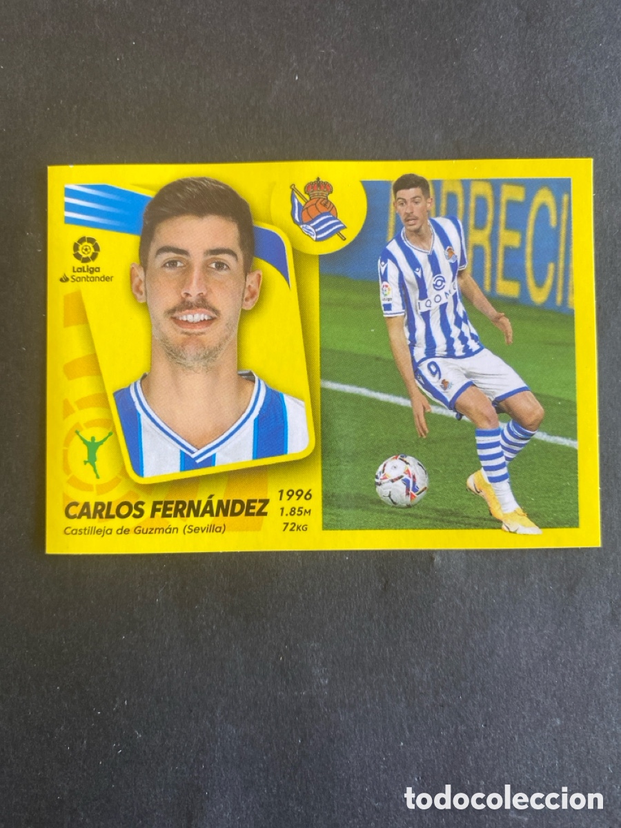 Cromos de f&uacute;tbol: Cromo liga 21/22 R Sociedad N* 19B