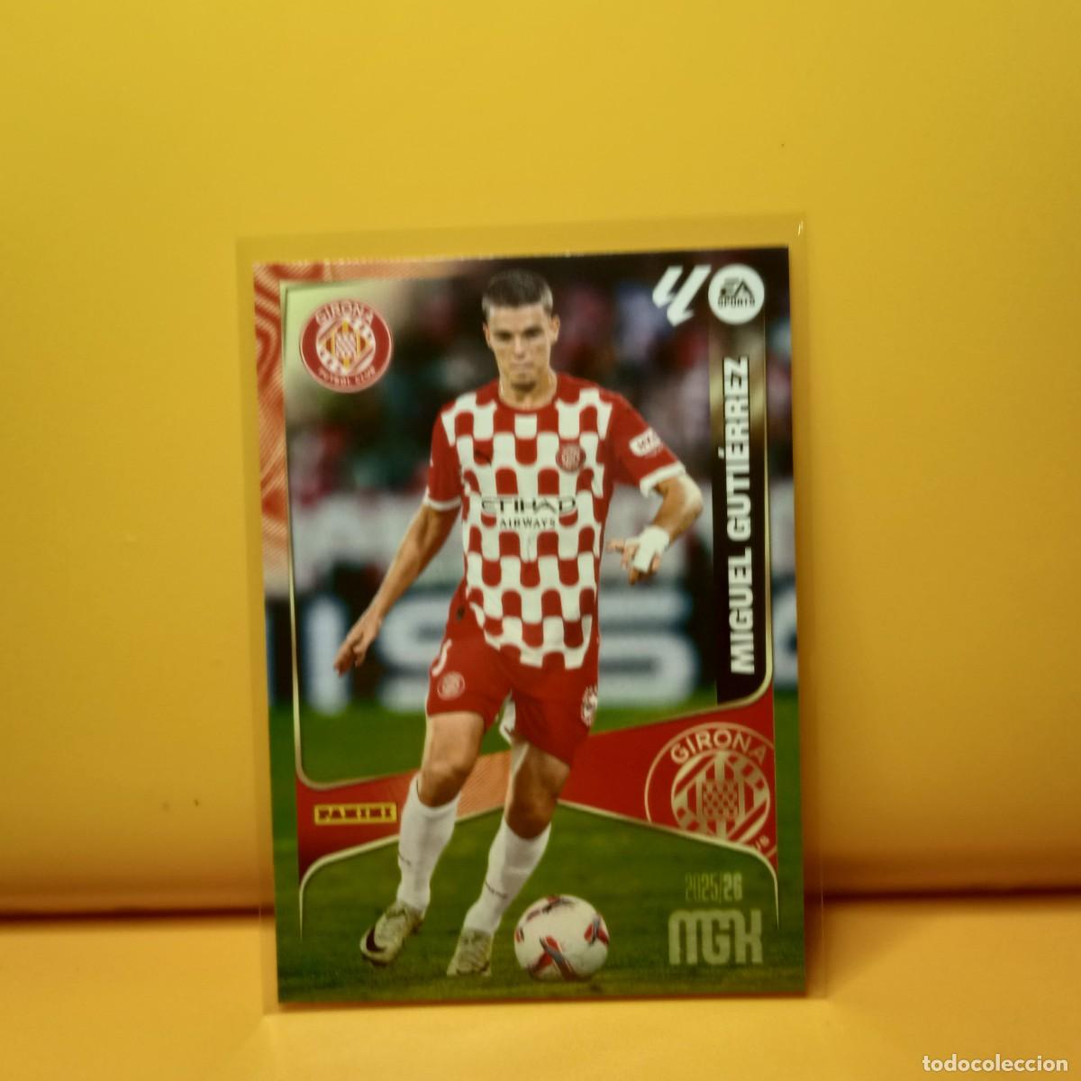 Cromos de f&uacute;tbol: MEGACRACKS 2025 2026 25 26 GIRONA F.C MIGUELGUTI&Eacute;RREZ 188