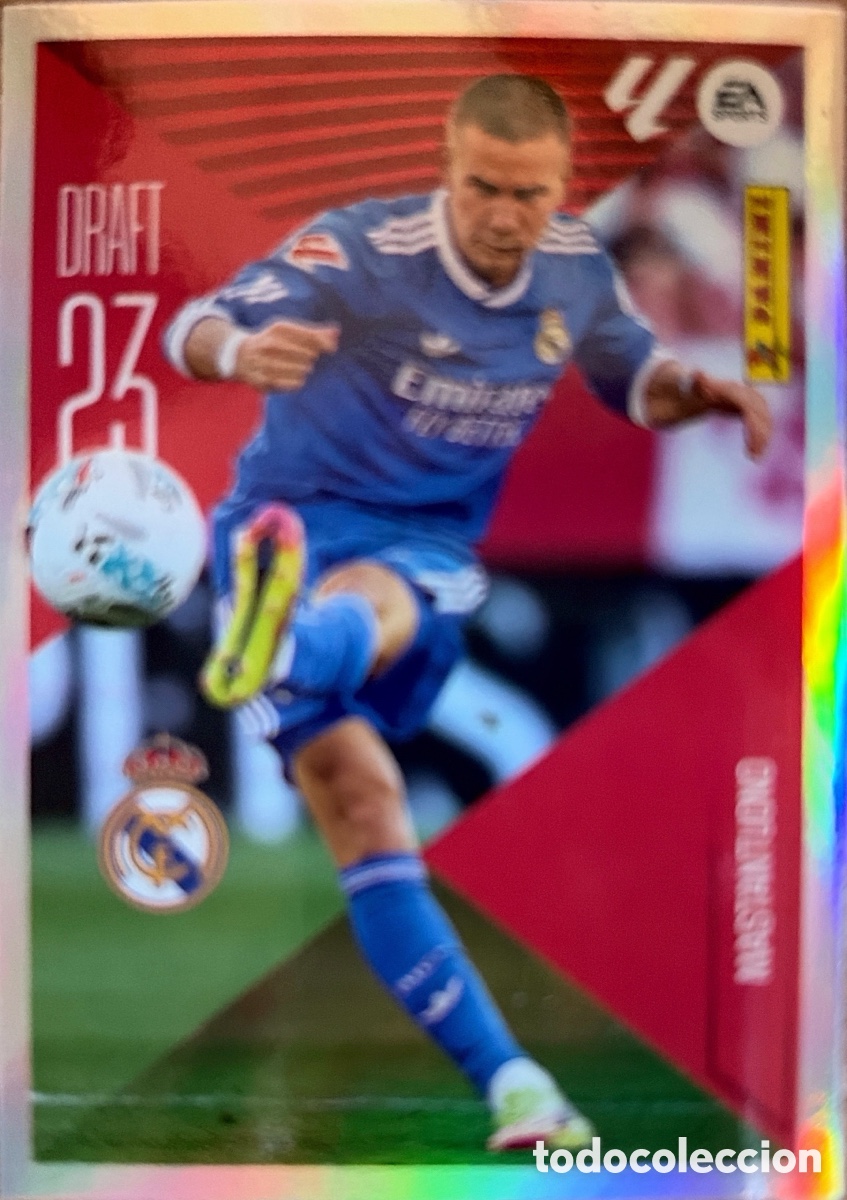 Cartes &agrave; collectionner de Football: 16.- Mastantuono -Draft 23 - (R. MADRID) - COLECCIONES ESTE 2026/27 (PANINI)