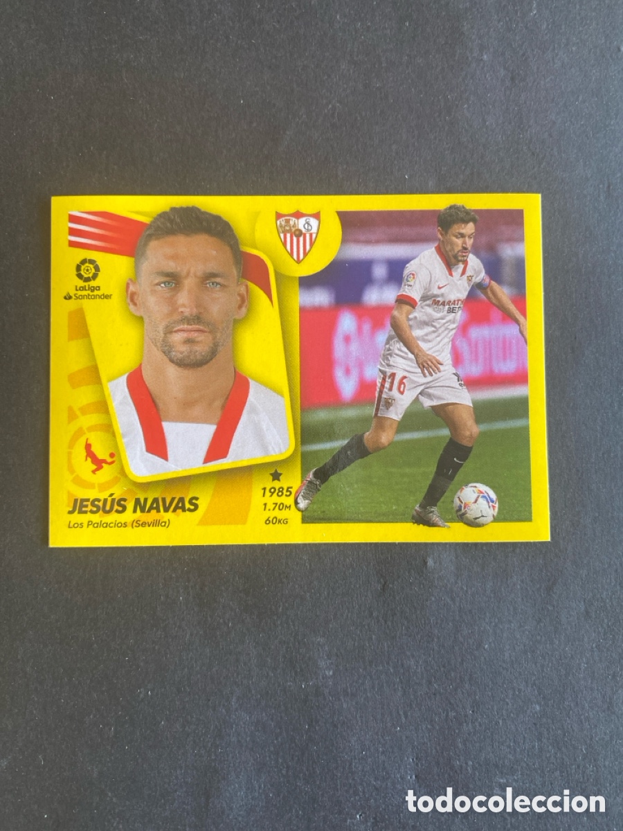 Cartes &agrave; collectionner de Football: Cromo liga 21/22 Sevilla N* 7