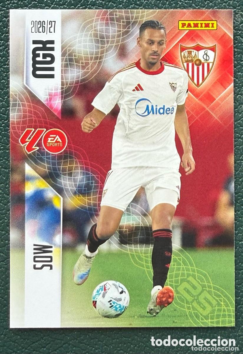 Cromos de f&uacute;tbol: 336 SOW SEVILLA FC FICHAS ALBUM MEGACRACKS 2026 2027 MGK 26 27