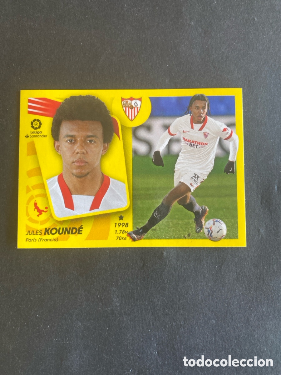 Cromos de f&uacute;tbol: Cromo liga 21/22 Sevilla N* 9