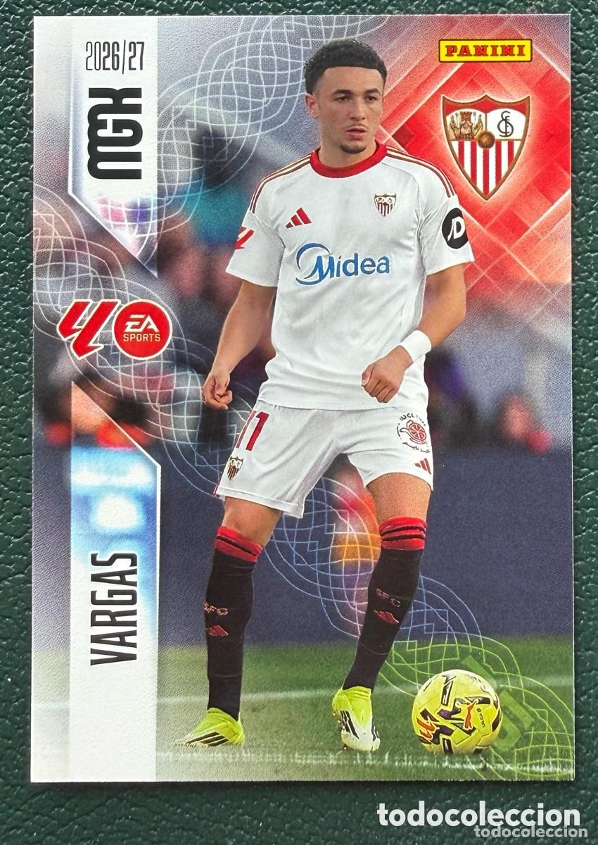 Cromos de f&uacute;tbol: 337 VARGAS SEVILLA FC FICHAS ALBUM MEGACRACKS 2026 2027 MGK 26 27