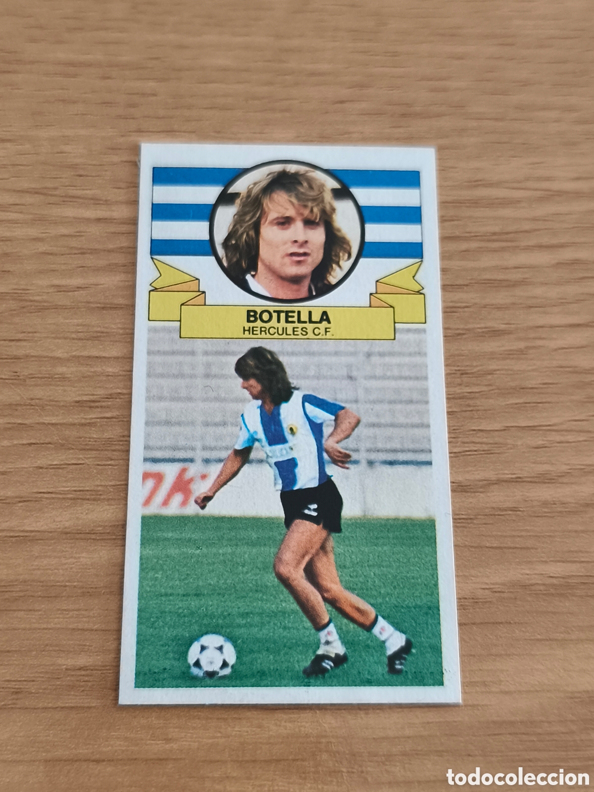 Cromos de f&uacute;tbol: Este Liga 85/86 COLOCA Botella H&eacute;rcules Nuevo
