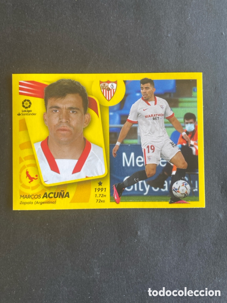 Cromos de f&uacute;tbol: Cromo liga 21/22 Sevilla N* 11