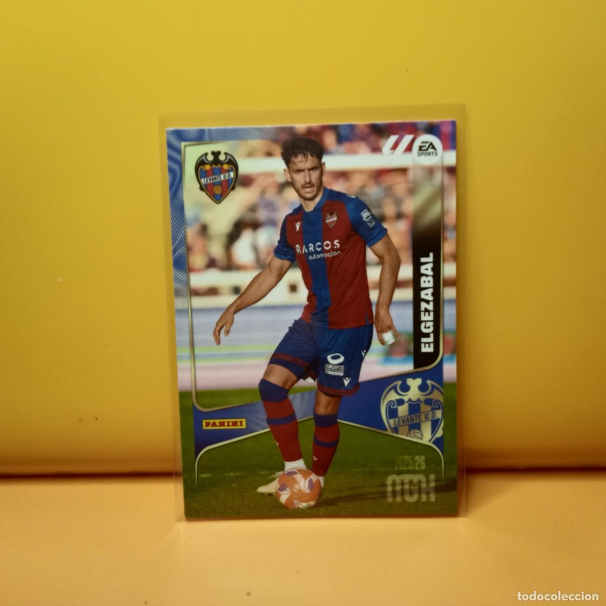 Cromos de f&uacute;tbol: MEGACRACKS 2025 2026 25 26 LEVANTE U.D ELGEZABAL 205