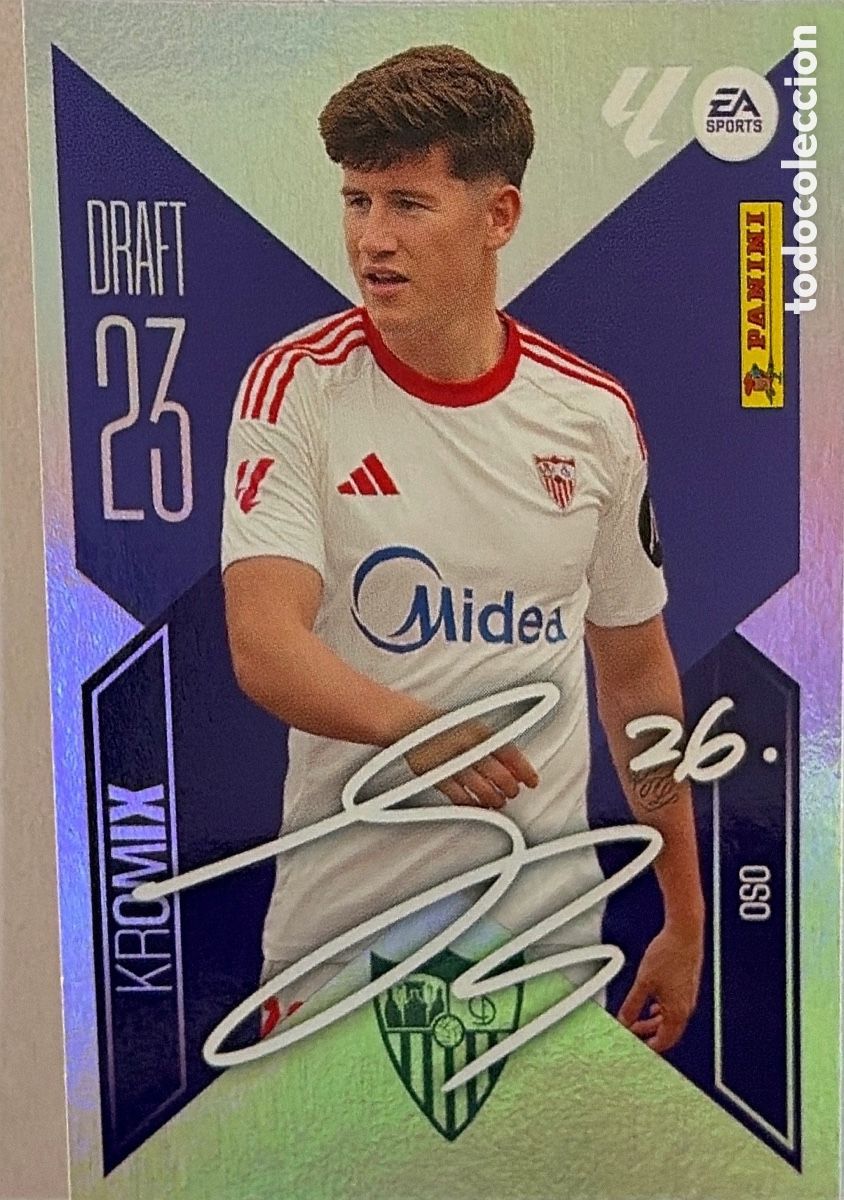 Cromos de f&uacute;tbol: 17.- Oso -DRAFT 23 KROMIX- (SEVILLA) - COLECCIONES ESTE 2026/27 (PANINI)