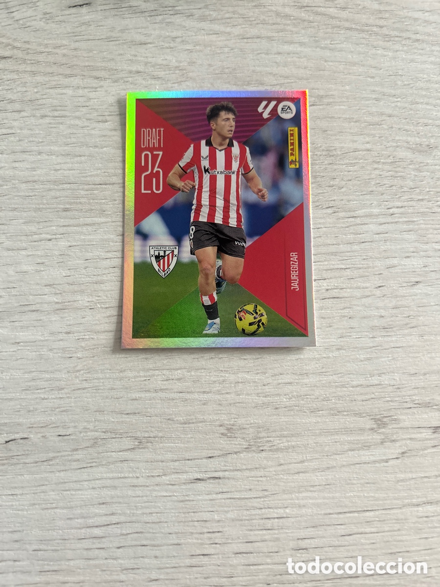 Cromos de f&uacute;tbol: Jauregizar 11 Athletic Club Draft 23 Liga Este 2026/27 26-27 Panini