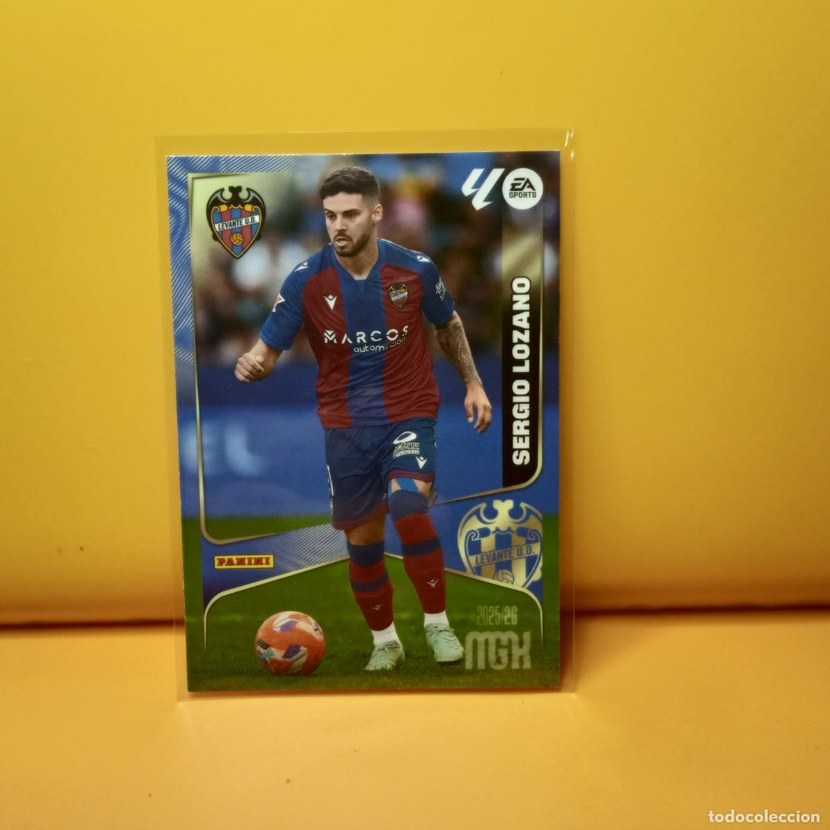 Cromos de f&uacute;tbol: MEGACRACKS 2025 2026 25 26 LEVANTE U.D SERGIO LOZANO 209