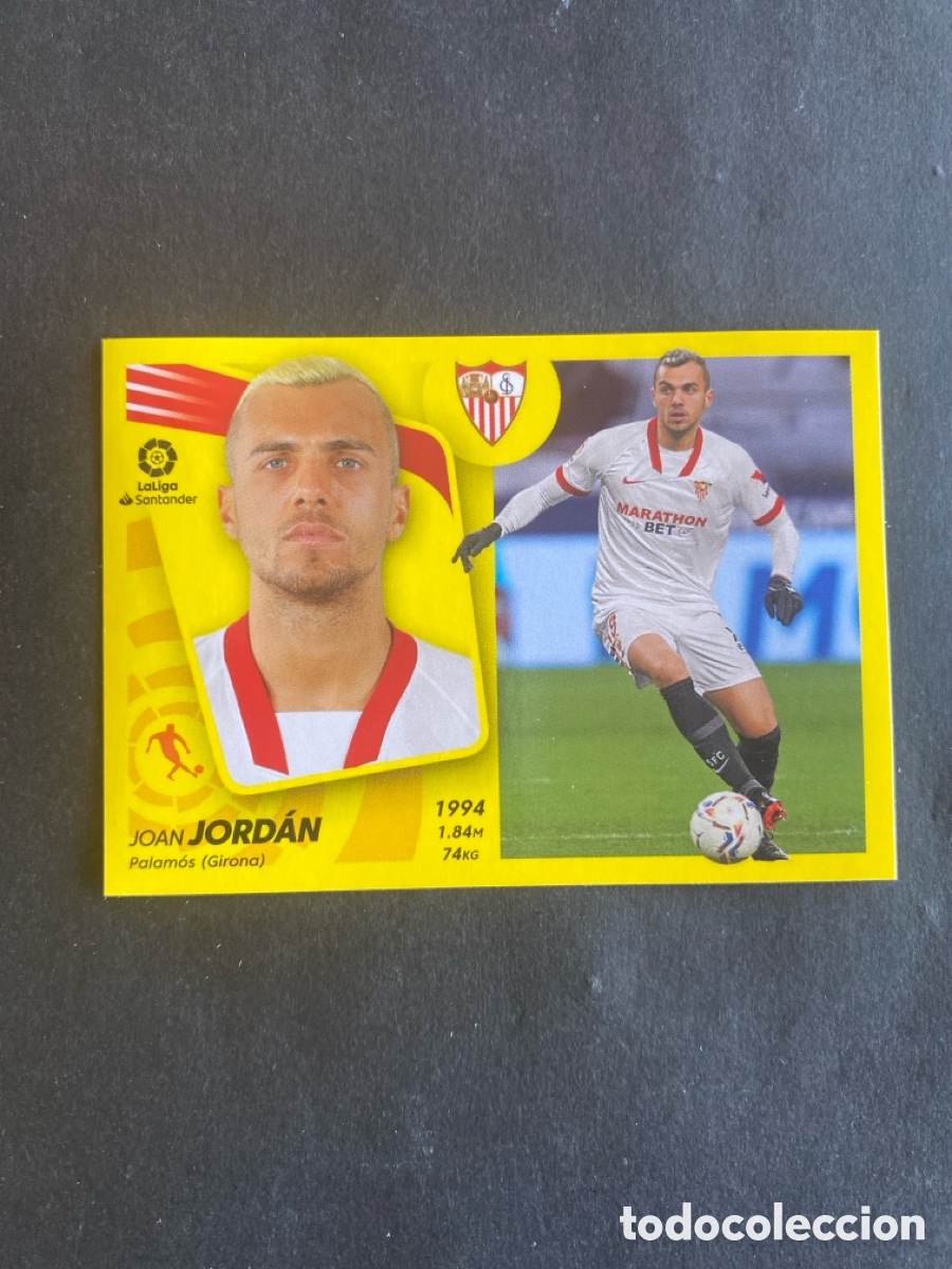Cromos de f&uacute;tbol: Cromo liga 21/22 Sevilla N* 14