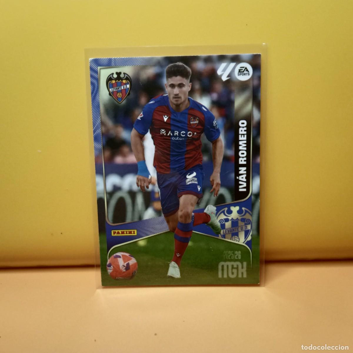 Cromos de f&uacute;tbol: MEGACRACKS 2025 2026 25 26 LEVANTE U.D IV&Aacute;N ROMERO 213