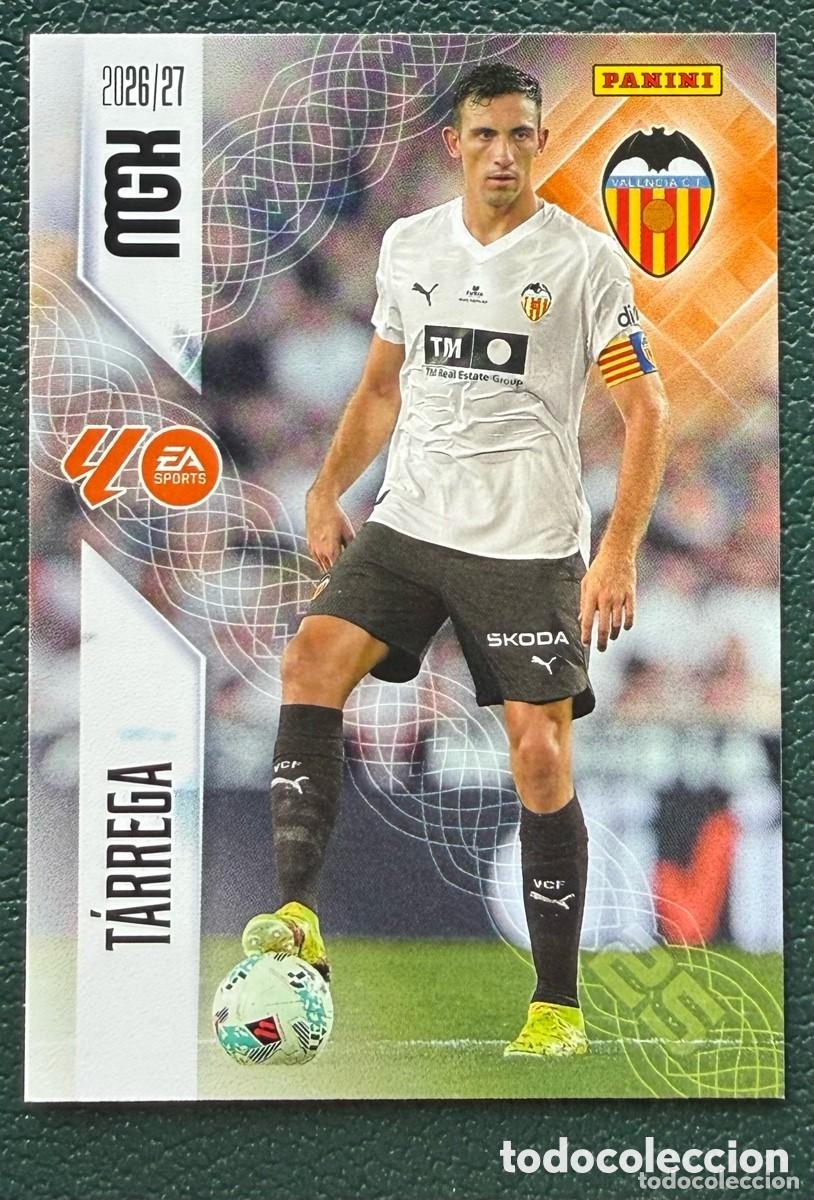 Fu&szlig;ball-Sticker: 348 TARREGA VALENCIA CF FICHAS ALBUM MEGACRACKS 2026 2027 MGK 26 27