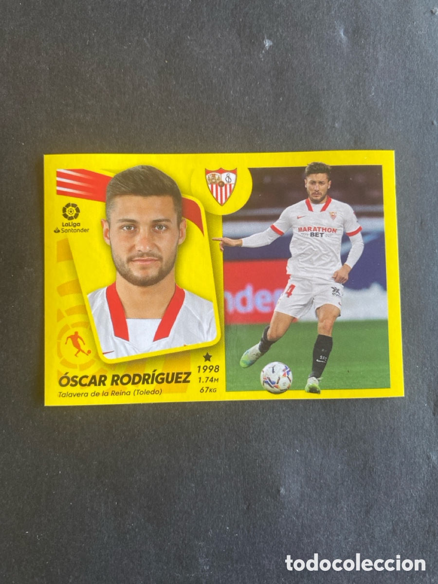 Fu&szlig;ball-Sticker: Cromo liga 21/22 Sevilla N* 16B