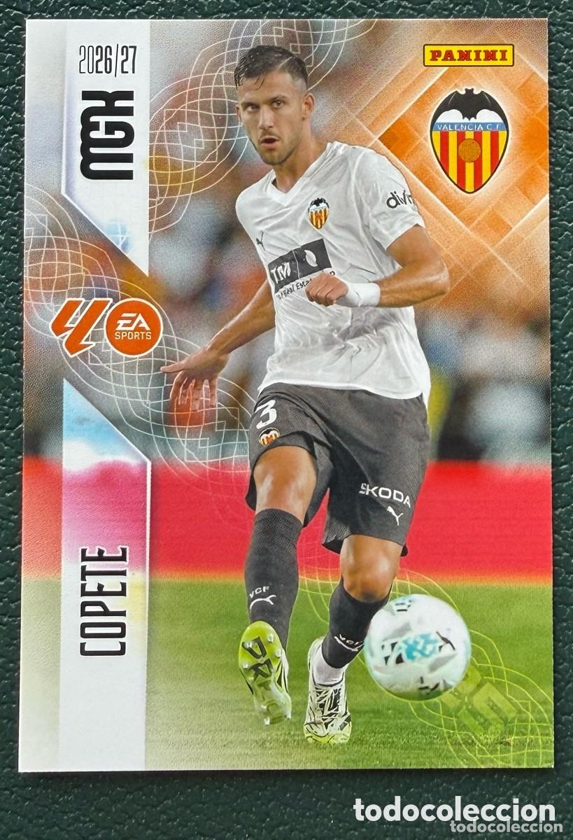 Fu&szlig;ball-Sticker: 349 COPETE VALENCIA CF FICHAS ALBUM MEGACRACKS 2026 2027 MGK 26 27
