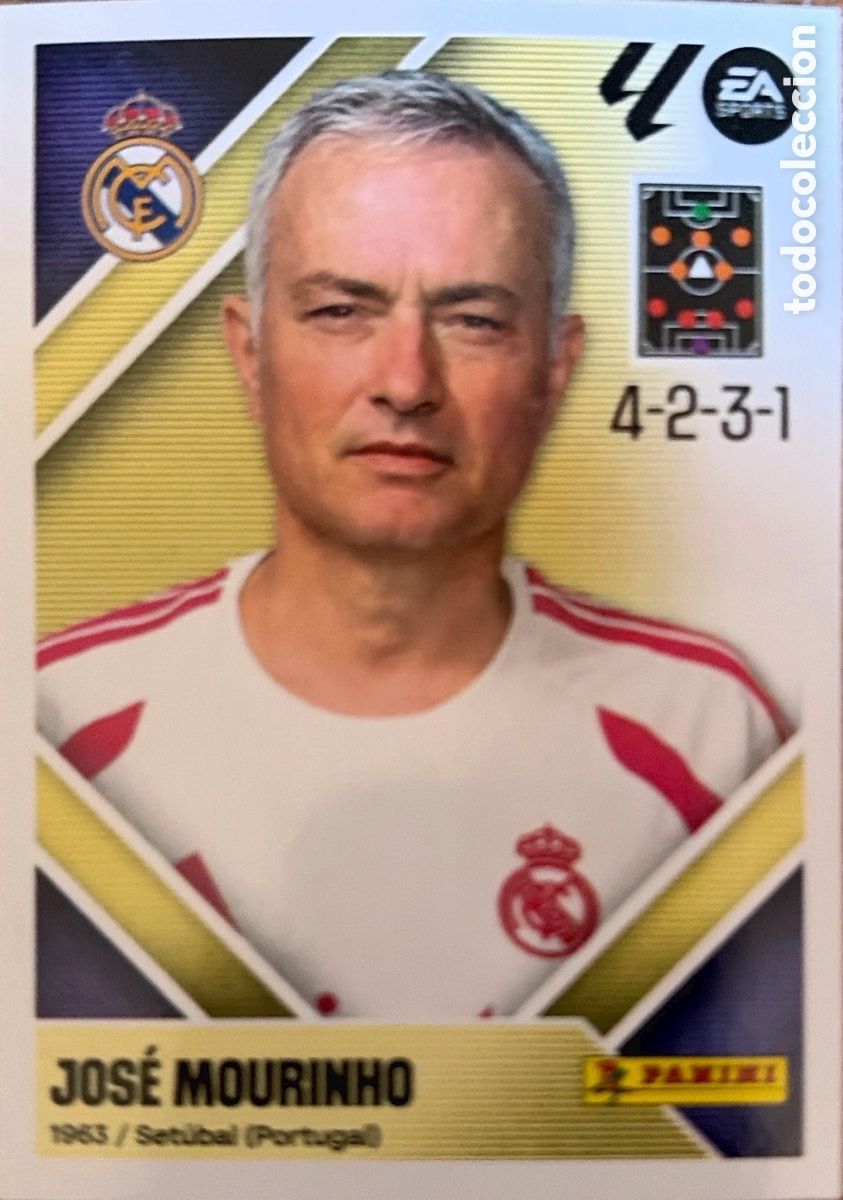 Fu&szlig;ball-Sticker: 2. Jos&eacute; Mourinho (R. MADRID) - COLECCIONES ESTE 2026/27 (PANINI)