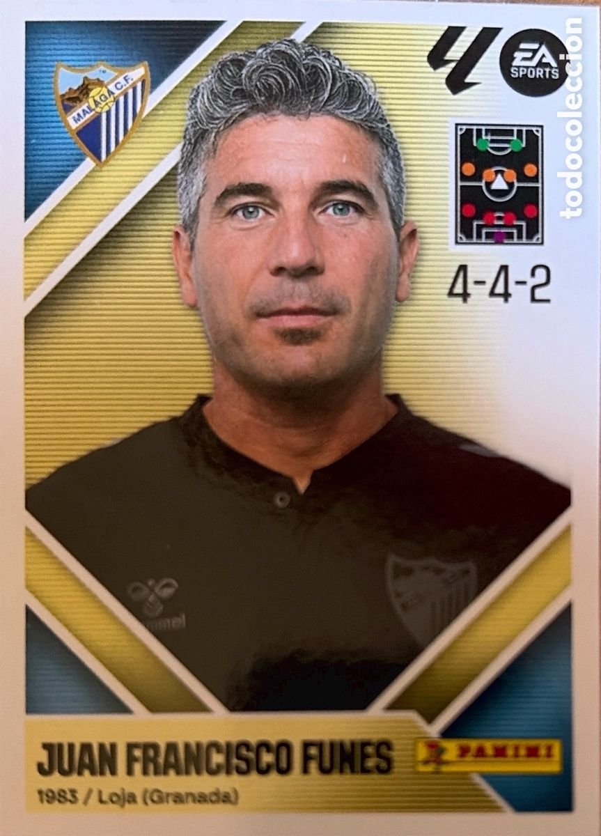 Figurine di Calcio: 2.- Juan Francisco Funes (MALAGA) - COLECCIONES ESTE 2026/27 (PANINI)