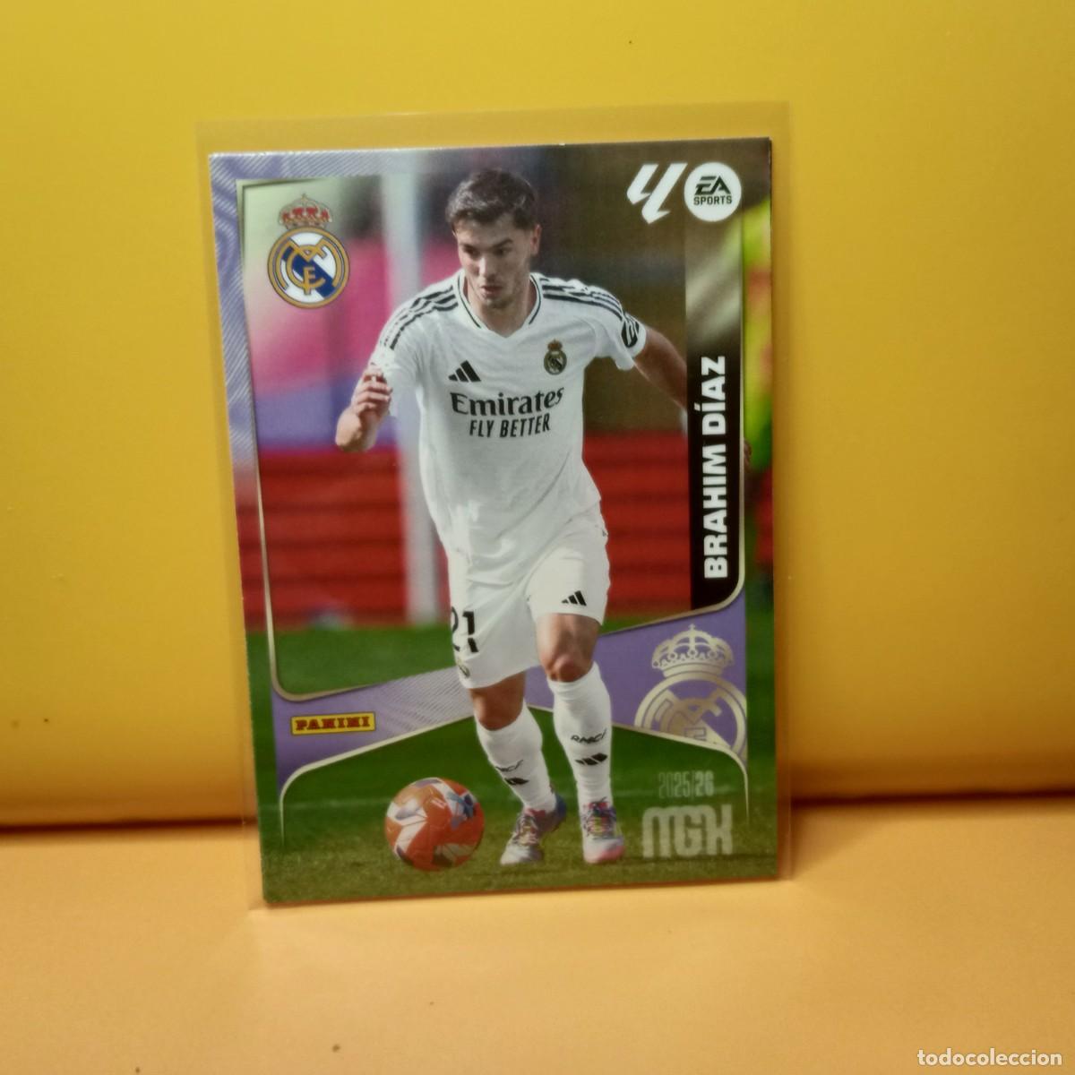 Cromos de f&uacute;tbol: MEGACRACKS 2025 2026 25 26 REAL MADRID BRAHIM D&Iacute;AZ 231