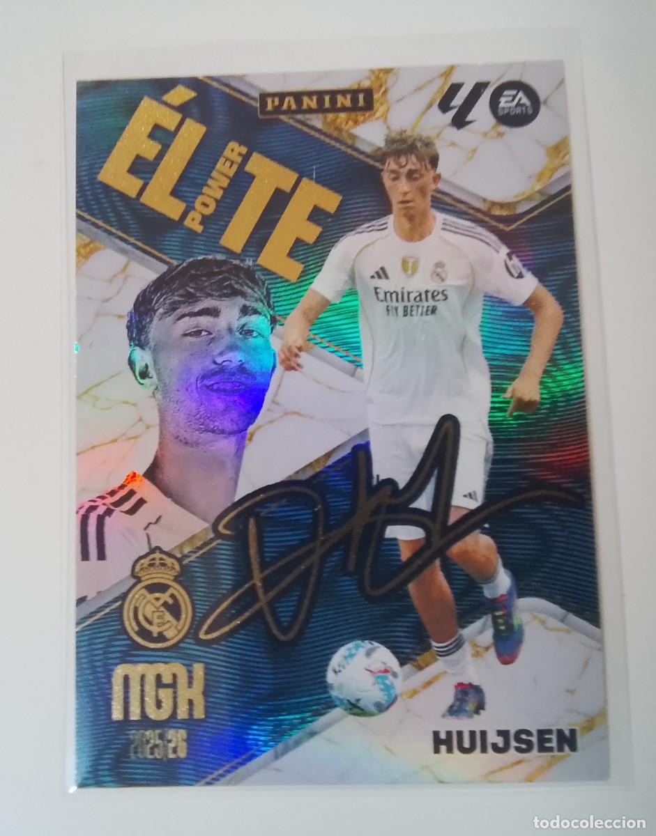 Cromos de f&uacute;tbol: Mgk megacracks 25 26 elite power huijsen real Madrid