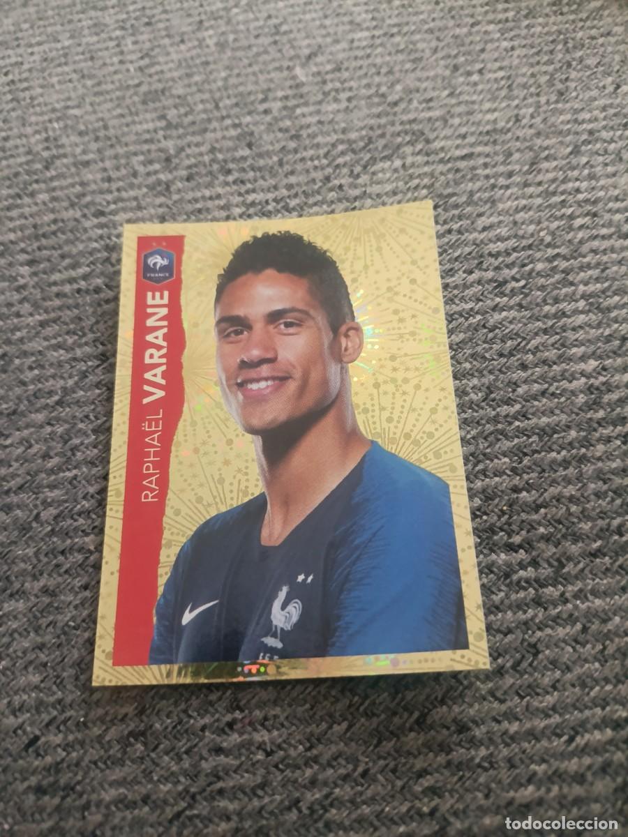 Fu&szlig;ball-Sticker: Au Plus pres des bleus 2020 Varane