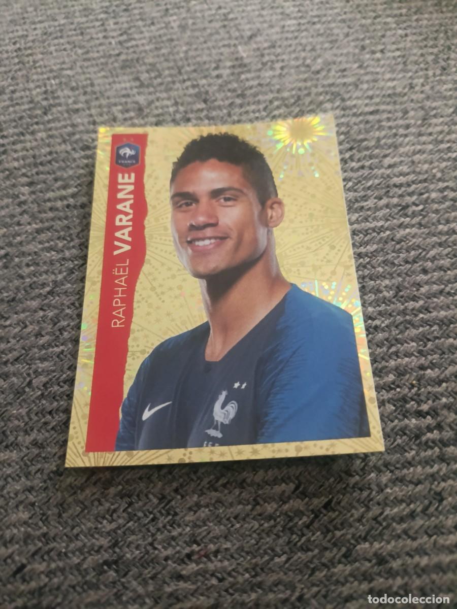 Fu&szlig;ball-Sticker: Au Plus pres des bleus 2020 Varane