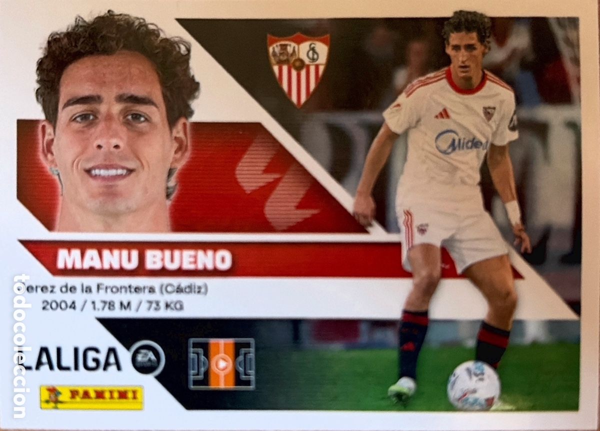 Fu&szlig;ball-Sticker: 16.- Manu Bueno (SEVILLA) - COLECCIONES ESTE 2026/27 (PANINI)
