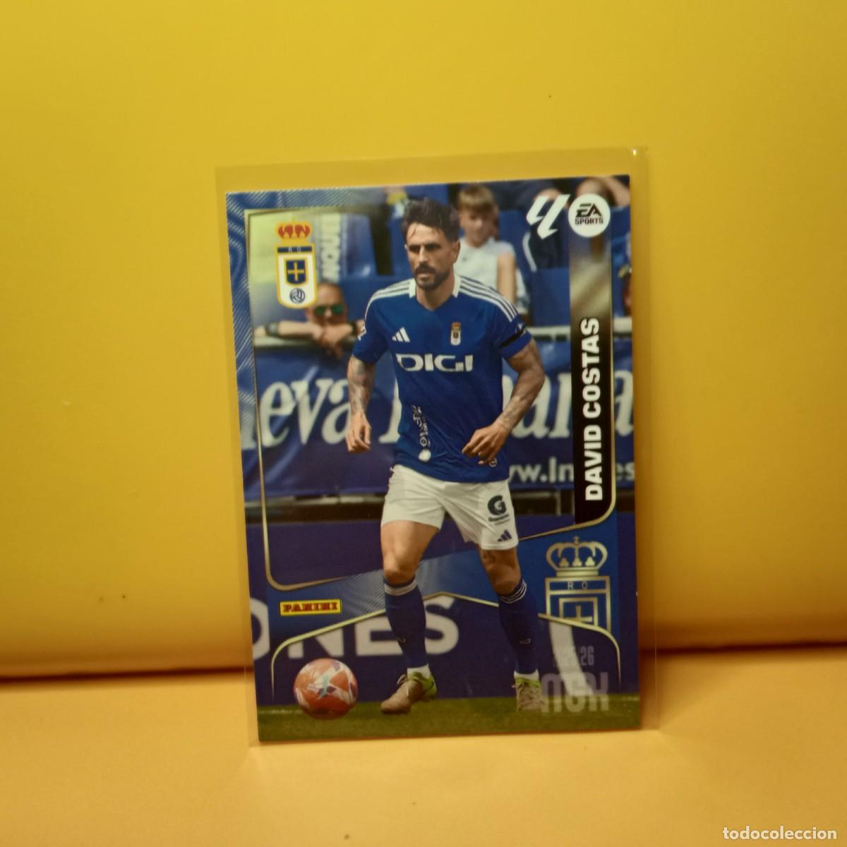 Cromos de f&uacute;tbol: MEGACRACKS 2025 2026 25 26 REAL OVIEDO DAVID COSTAS 277
