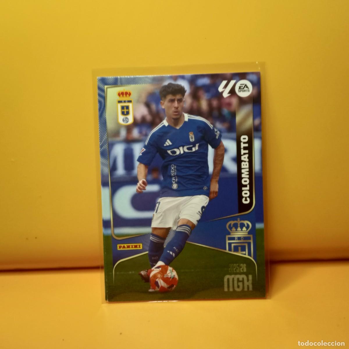 Cromos de f&uacute;tbol: MEGACRACKS 2025 2026 25 26 REAL OVIEDO COLOMBATTO 279