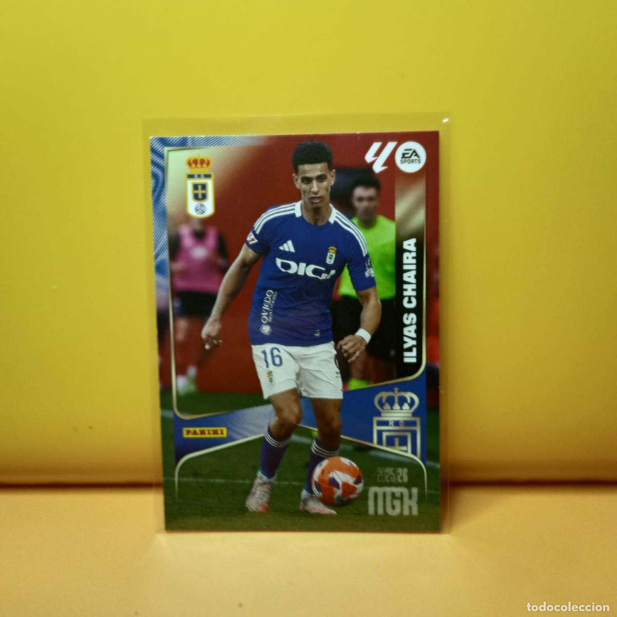 Cromos de Futebol: MEGACRACKS 2025 2026 25 26 REAL OVIEDO ILYAS CHAIRA 286