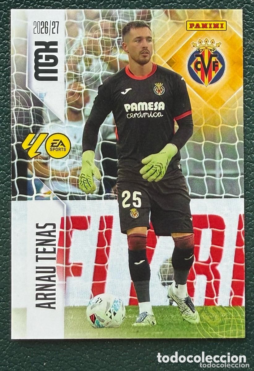 Cromos de Futebol: 363 ARNAU TENAS VILLARREAL CF FICHAS ALBUM MEGACRACKS 2026 2027 MGK 26 27