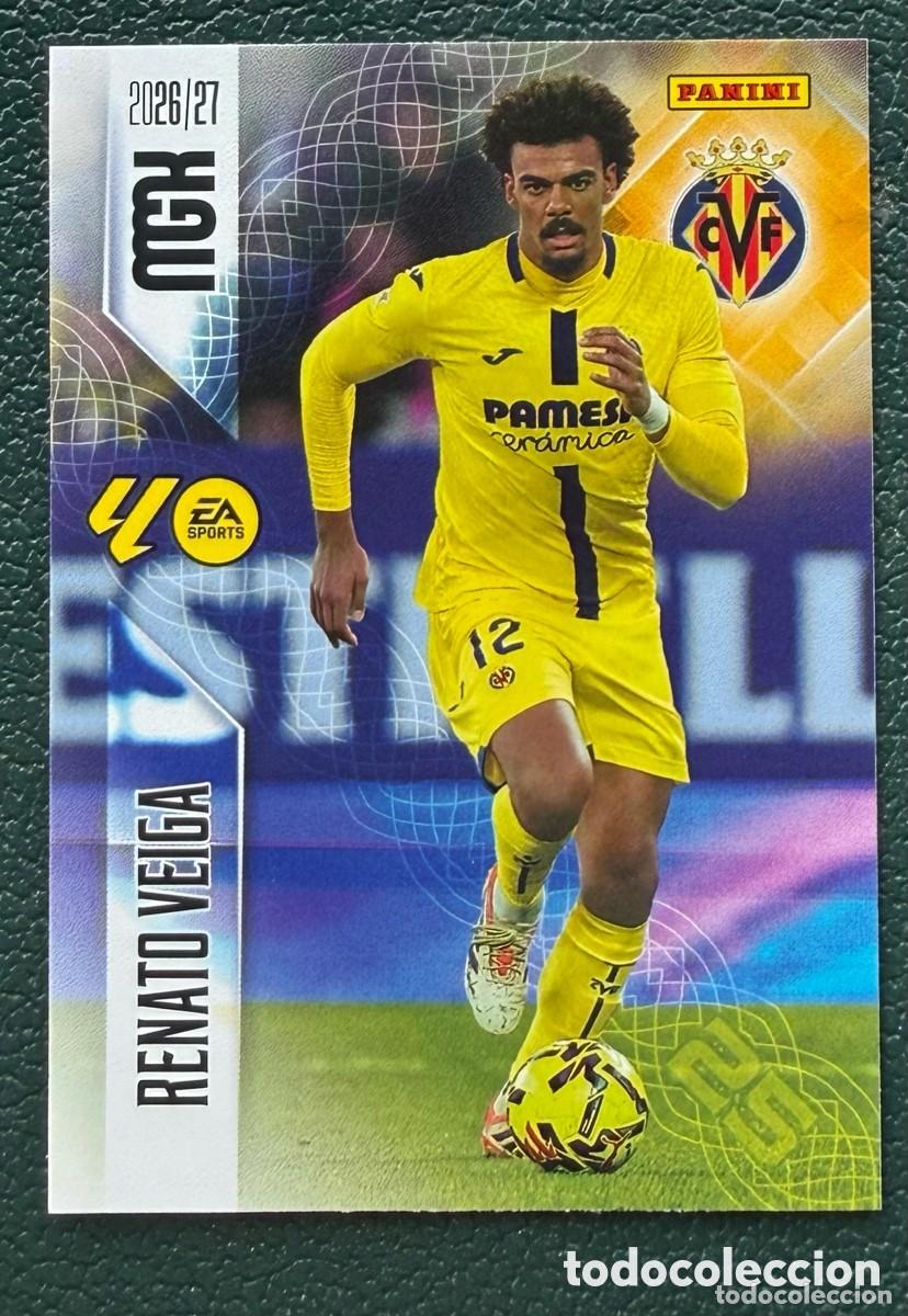 Cromos de Futebol: 368 RENATO VEIGA VILLARREAL CF FICHAS ALBUM MEGACRACKS 2026 2027 MGK 26 27