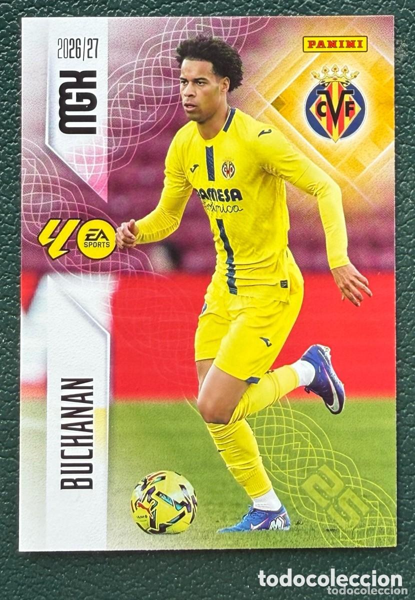 Cromos de f&uacute;tbol: 374 BUCHANAN VILLARREAL CF FICHAS ALBUM MEGACRACKS 2026 2027 MGK 26 27