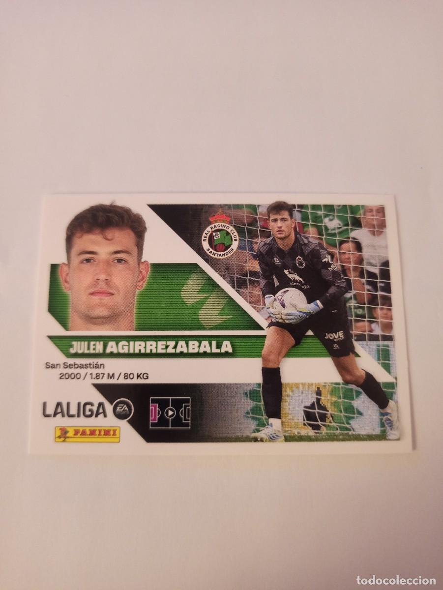 Cromos de f&uacute;tbol: Agirrezabala 3 - Racing Santander - 3 &ordf; TERCERA EDICI&Oacute;N - LIGA ESTE 2026 2027 - 26 27 - PANINI
