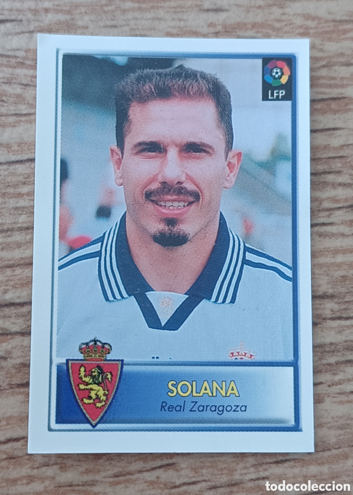 Cromos de f&uacute;tbol: CROMO SOLANA REAL ZARAGOZA N 211 COLECCI&Oacute;N BOLLYCAO 97 98