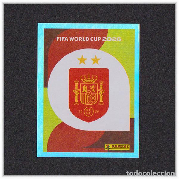 Football Stickers: FIFA WORLD CUP 2026 26 MUNDIAL PANINI ESCUDO ESP 1 BIS ESPA&Ntilde;A COLECCI&Oacute;N ACTUALIZACI&Oacute;N LIGA STICKER