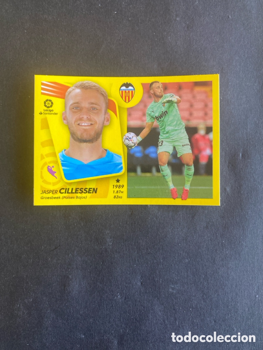 Cromos de f&uacute;tbol: Cromo liga 21/22 Valencia N* 5