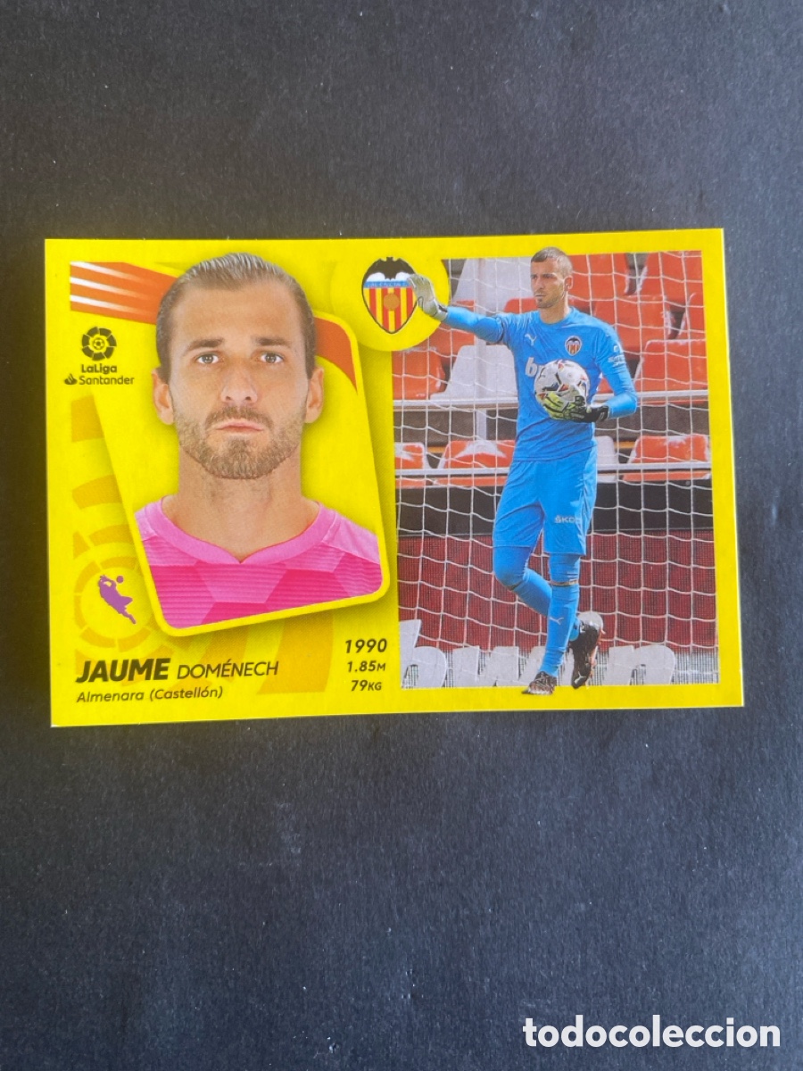 Cromos de f&uacute;tbol: Cromo liga 21/22 Valencia N* 6