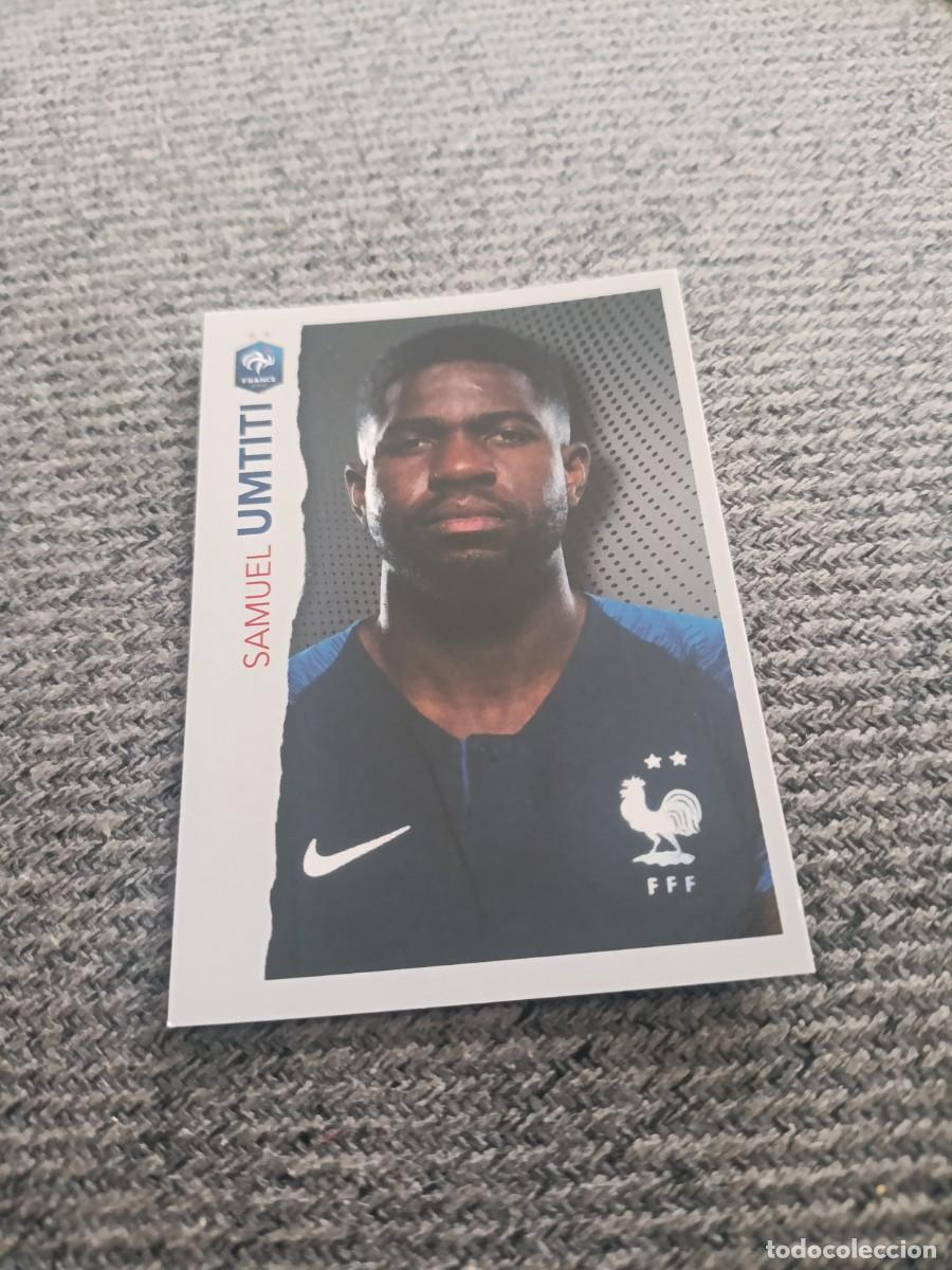 Cromos de f&uacute;tbol: Au Plus pres des bleus 2020 Umtiti
