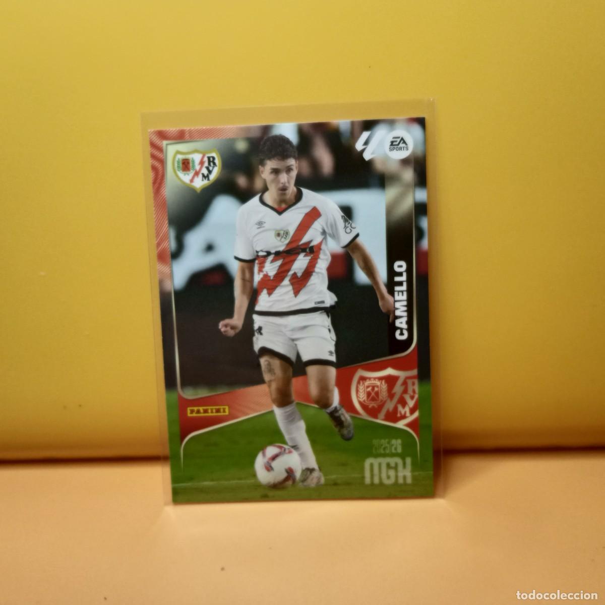 Cromos de f&uacute;tbol: MEGACRACKS 2025 2026 25 26 RAYO VALLECANO CAMELLO 305