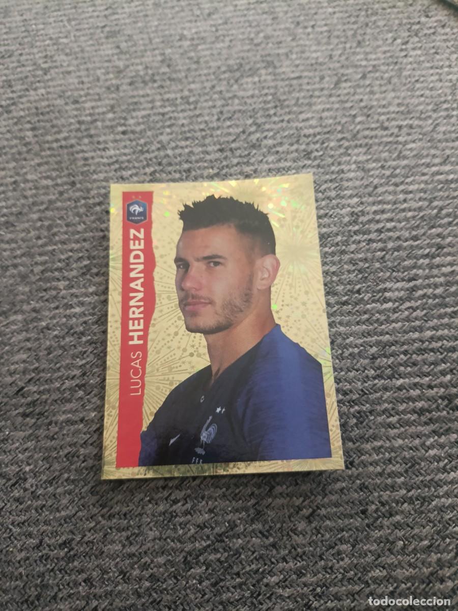 Cromos de f&uacute;tbol: Au Plus pres des bleus 2020 Lucas Hern&aacute;ndez
