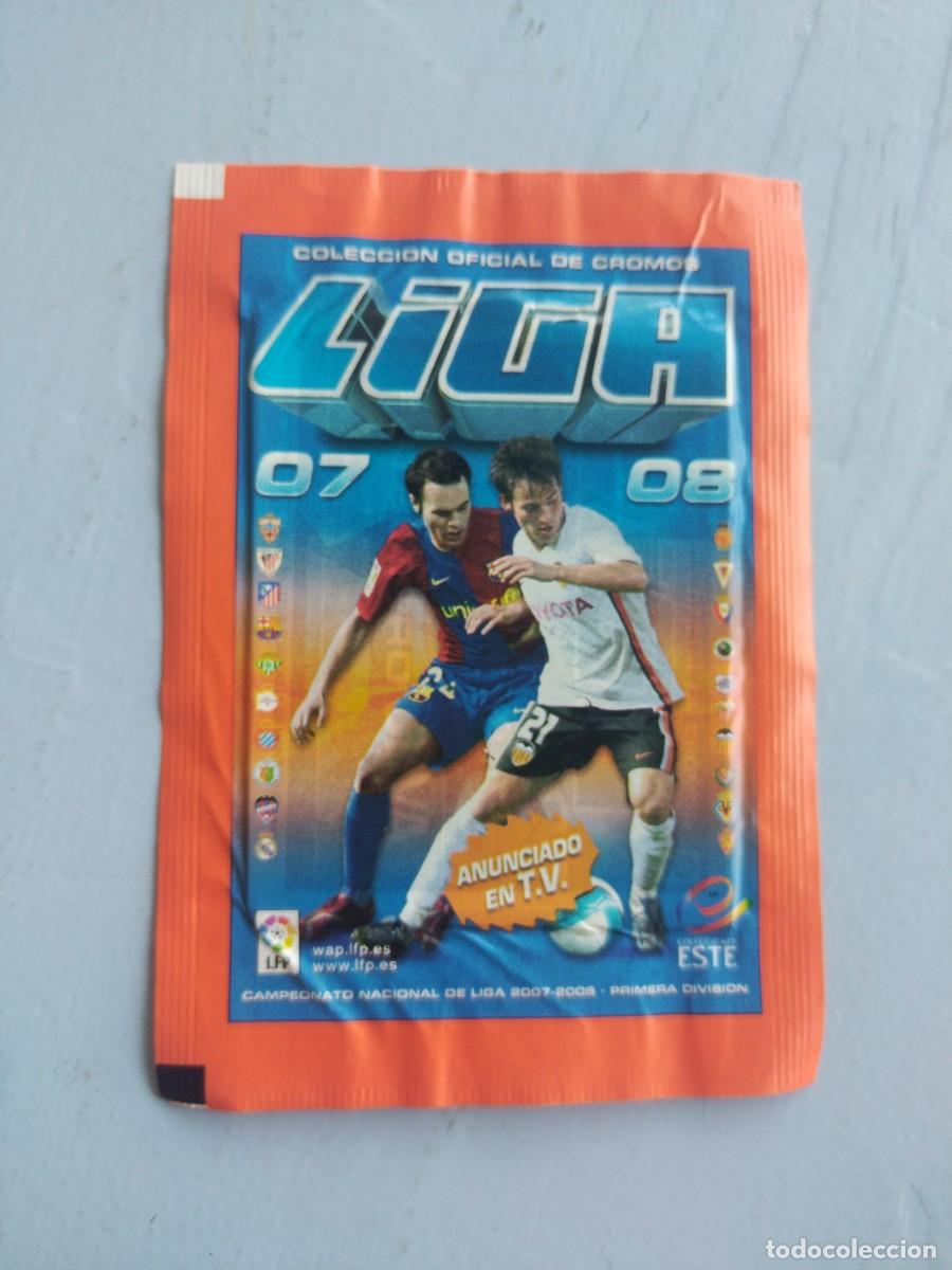 Cromos de f&uacute;tbol: SOBRE SIN ABRIR LIGA 07 08