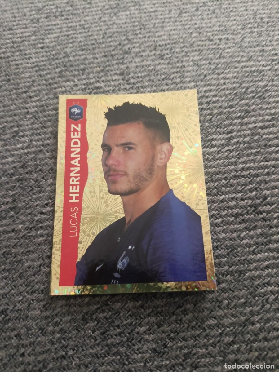 Cromos de f&uacute;tbol: Au Plus pres des bleus 2020 Lucas Hern&aacute;ndez