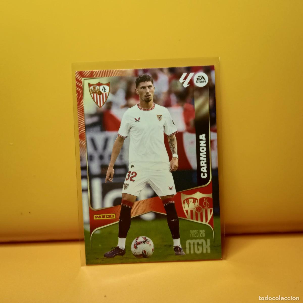 Cromos de f&uacute;tbol: MEGACRACKS 2025 2026 25 26 SEVILLA F.C CARMONA 328
