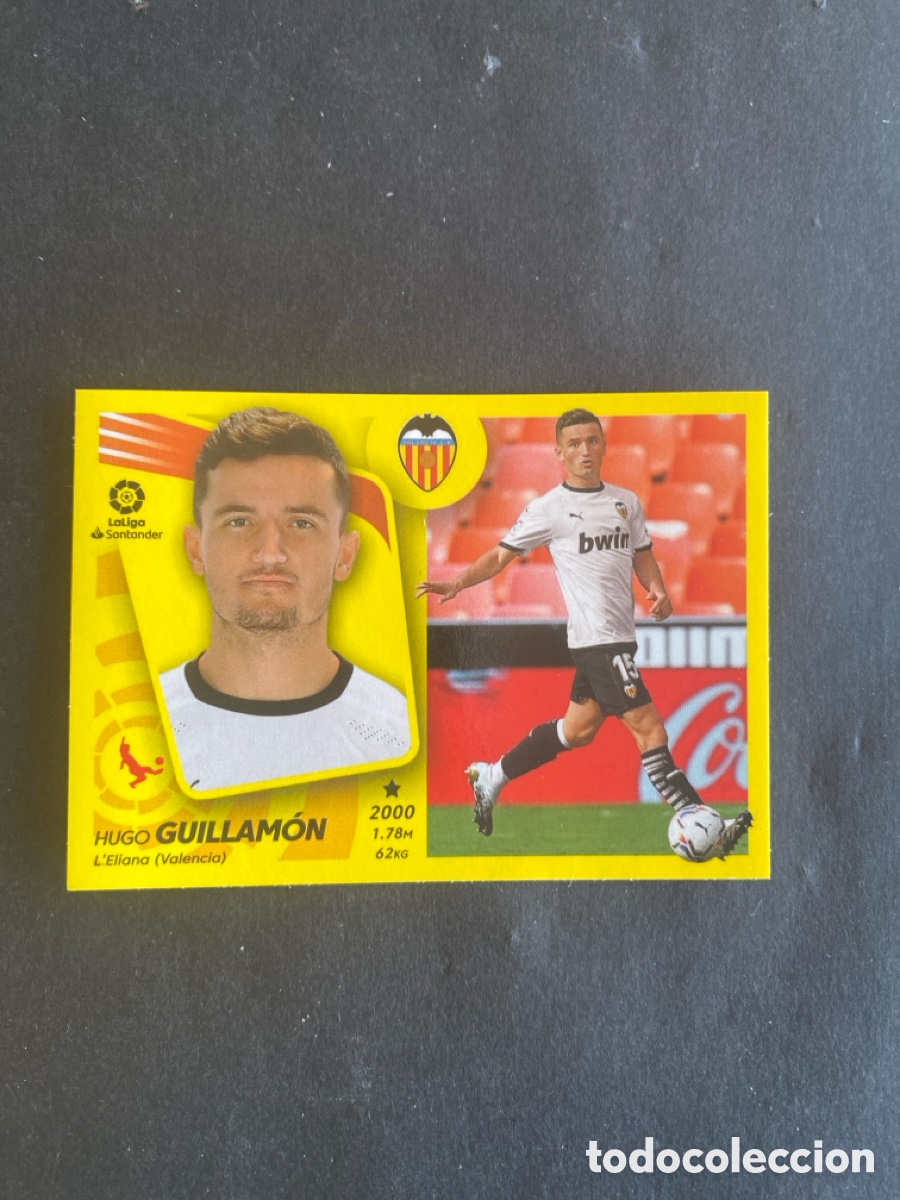 Cromos de f&uacute;tbol: Cromo liga 21/22 Valencia N* 9