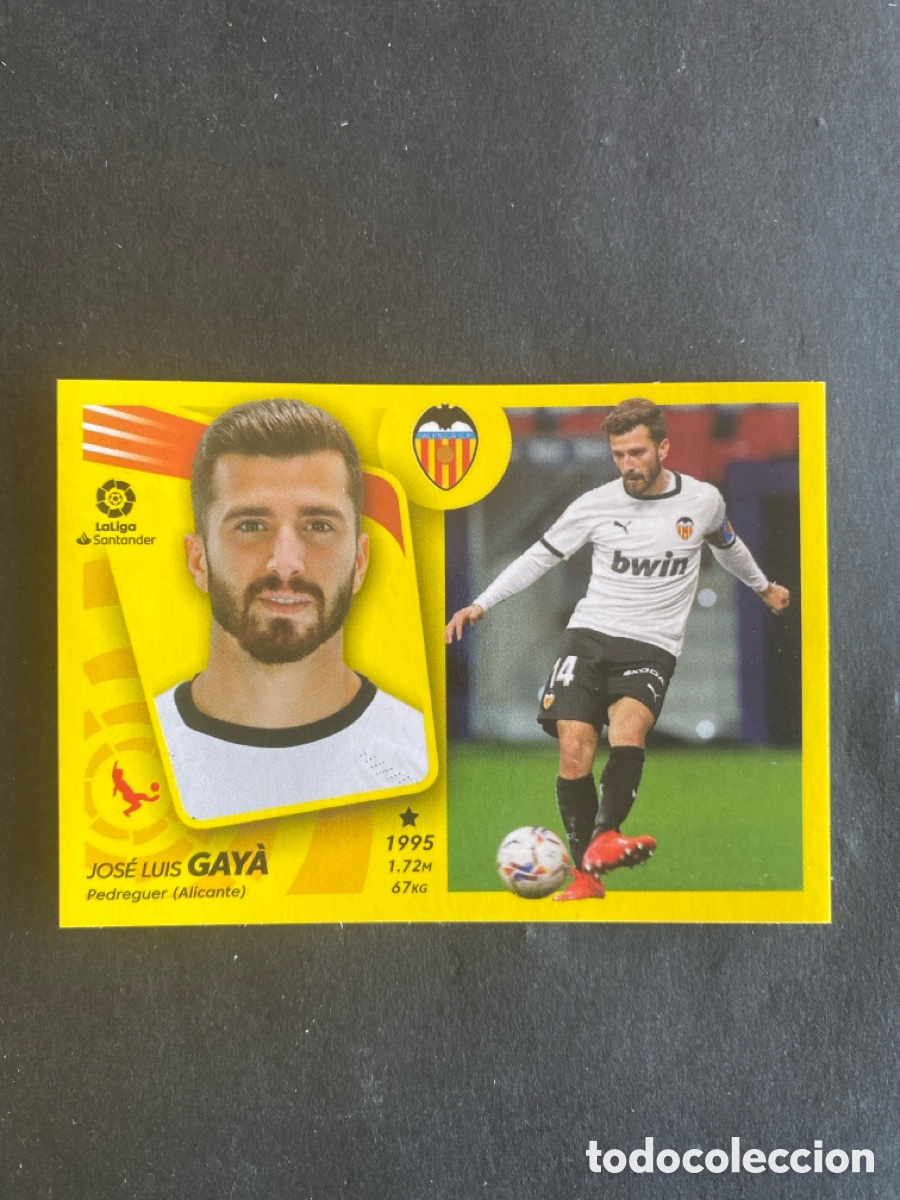 Cromos de f&uacute;tbol: Cromo liga 21/22 Valencia N* 11