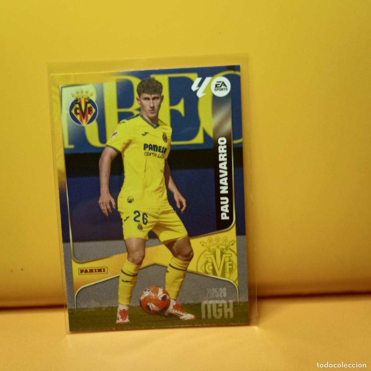 Cromos de f&uacute;tbol: MEGACRACKS 2025 2026 25 26 VILLARREAL C.F PAU NAVARRO 364
