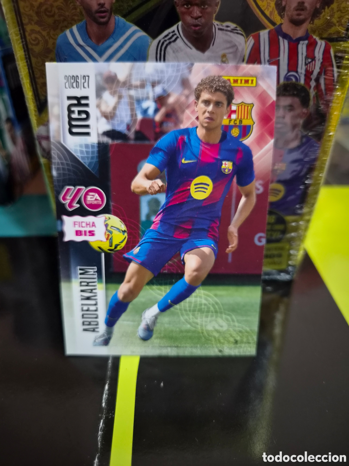 Cromos de f&uacute;tbol: N&deg;90Bis FC Barcelona Abdelkarim Megacracks 26/27