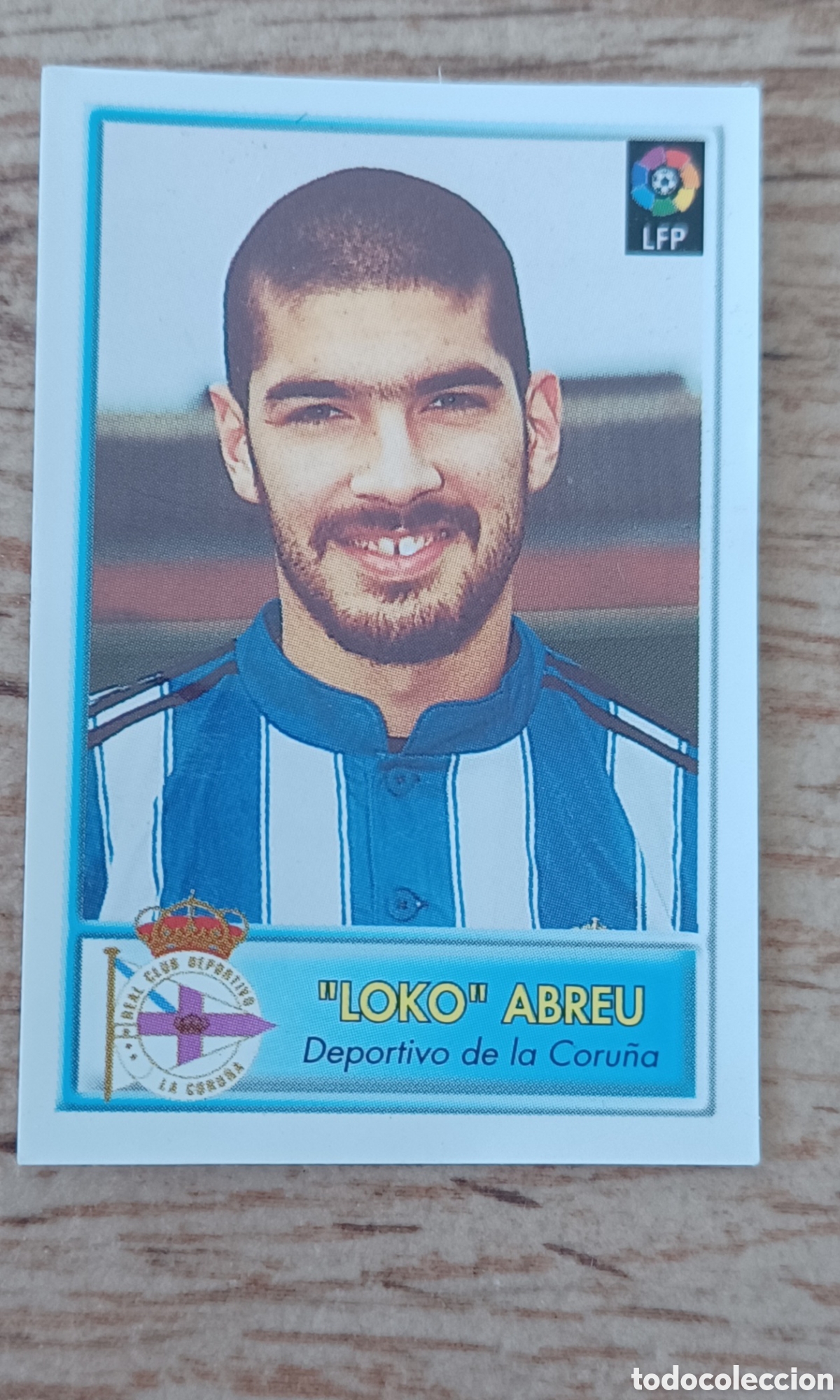 Cromos de f&uacute;tbol: CROMO ABREU N 235 DEPORTIVO DE LA CORU&Ntilde;A COLECCI&Oacute;N BOLLYCAO FUTBOL 97 98