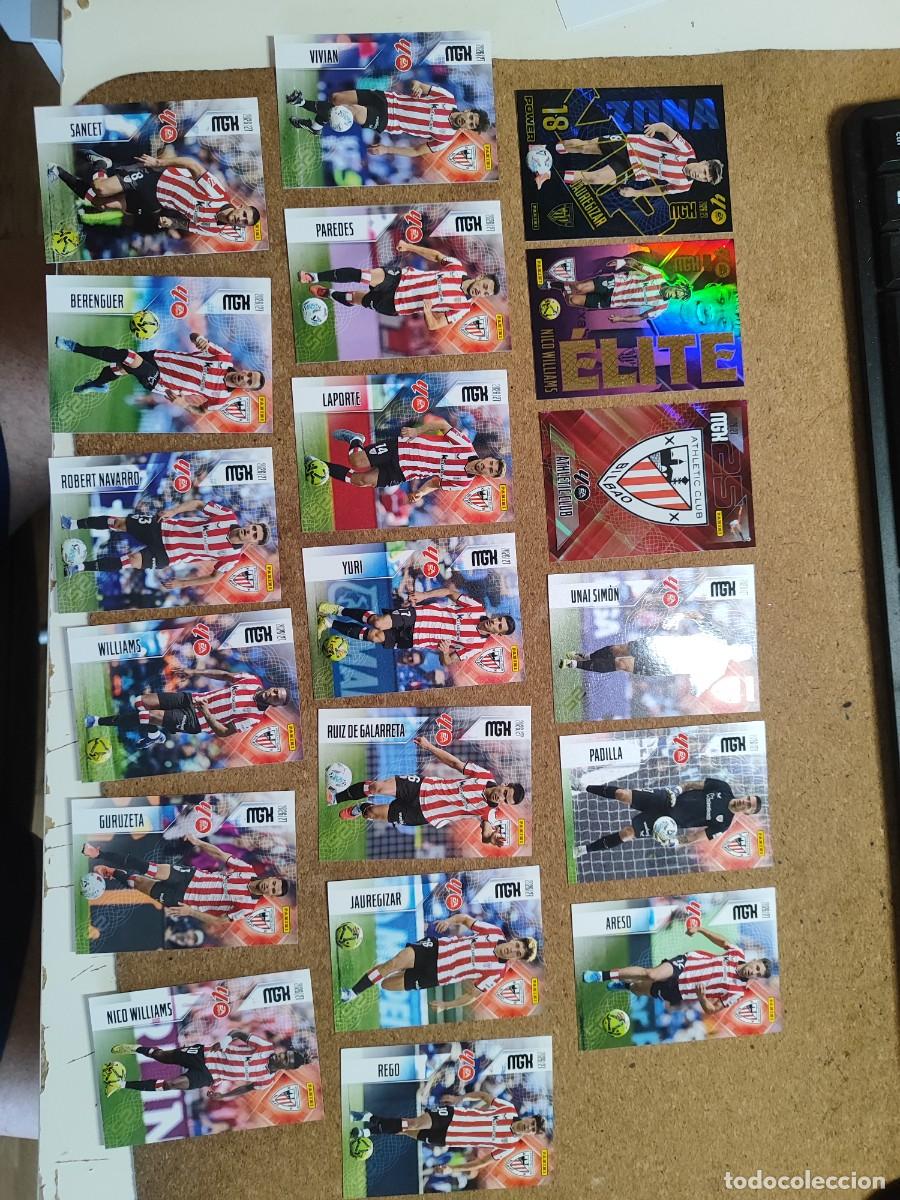 Cromos de f&uacute;tbol: MEGACRACKS 26/27 LOTE 19 CARTAS DEL ATHLETIC CLUB CON ESPECIALES # PANINI