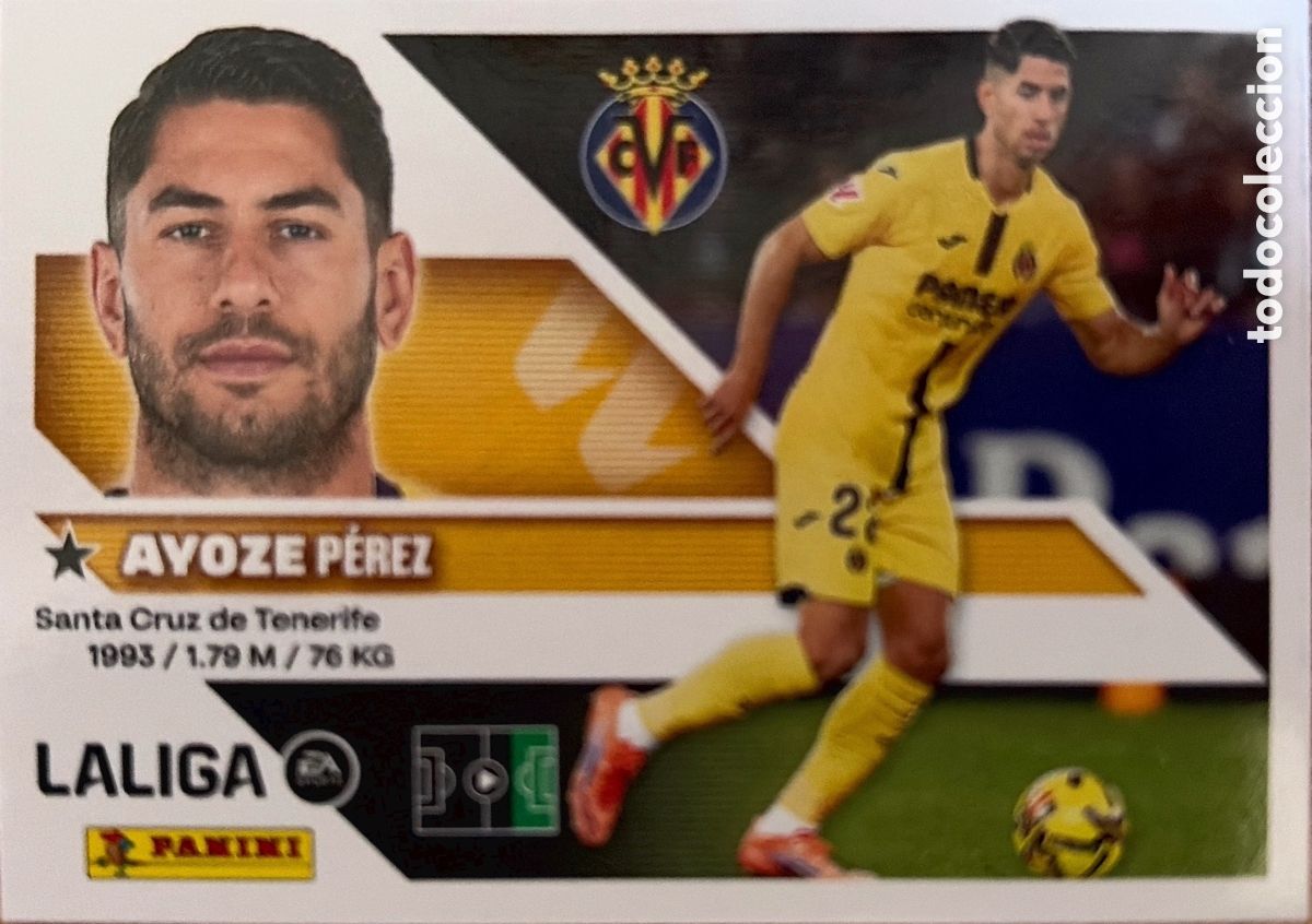 Fu&szlig;ball-Sticker: 17.- Ayoze (VILLARREAL) - COLECCIONES ESTE 2026/27 (PANINI)