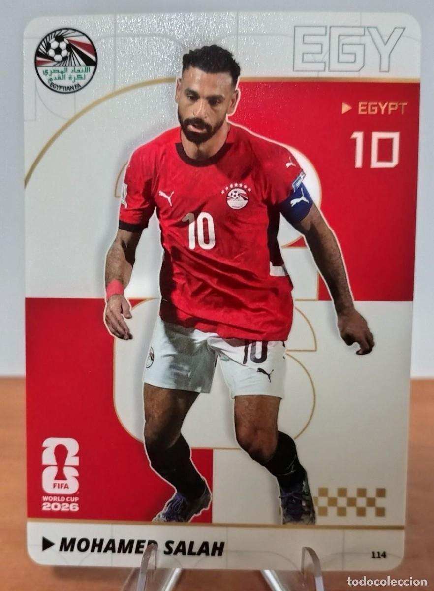 Cromos de f&uacute;tbol: #114 MOHAMED SALAH (Egypto) - PANINI KAYOU (China) FIFA World Cup 2026